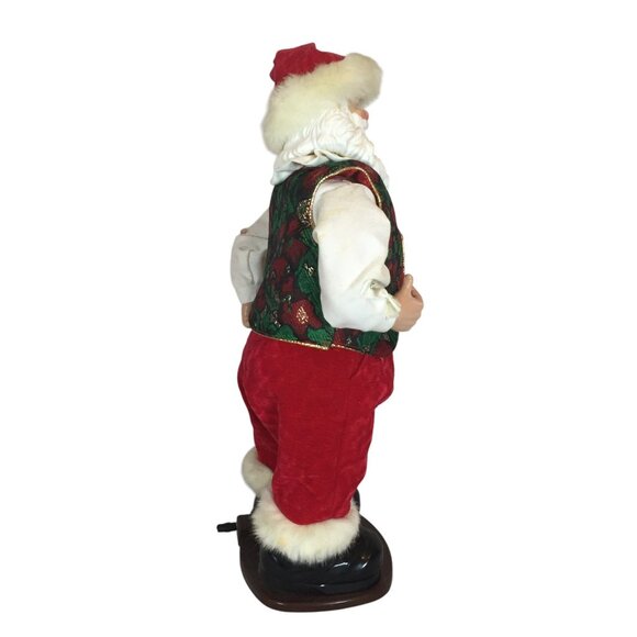 Santa Claus Dancing Singing Animated Rocking Around The Christmas Tree 1992 - Picture 3 of 7